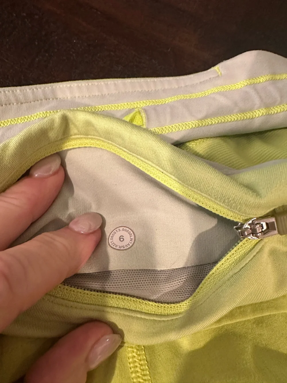 lululemon athletica Neon Yellow Athletic Shorts